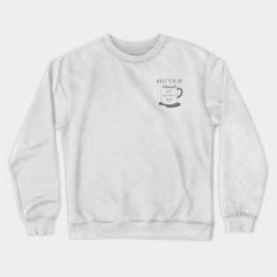 Coffee Yoga Crewneck Sweatshirt